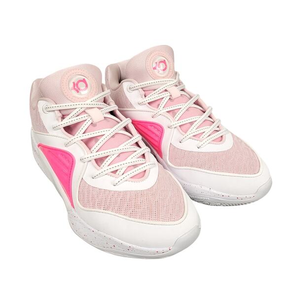 Nike By You Men’s KD 16 Aunt Pearl Basketball Shoes Sz 7 Ltd FB2390-900 Pink main image 8